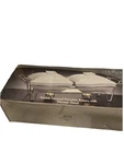 Godinger Silver Art Double Covered Porcelain Bakers With Warmer Stand. Fixed Price $37.99.