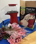 Presto Poplite 04863 Hot Air Electric Popcorn Maker Red Easy Clean Removable. Fixed Price $15.20.