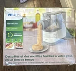 Philips Viva Collection Automatic Pasta Maker Extruder, 150W, White. Fixed Price $100.00.
