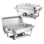 Vevor Rectangle Chafing Dish, 9 Qt 2 Pack Stainless Steel Food War. Fixed Price $108.18.