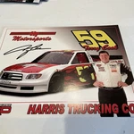 Terry Cook #59 Trd Ht Motorsports Autograph Hero Card 8X10 Nascar. Fixed Price $9.99.