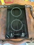 Kenyon CAR2 Caribbean 2-BURNER Electric Cooktop Black Glass Built-in 240V B41602. Fixed Price $175.00.
