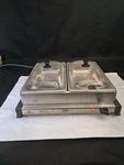 Elite Gourmet EWM-6122 Dual Tray Buffet Server (stainless) Clean Only Used Once. Fixed Price $65.00.