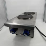 Used Imperial IHPA-2-12-E 12" Countertop Electric Hotplate With (2) 2KW Burners. Fixed Price $399.96.
