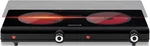 1800W Infrared Double Burner Cooktop - Quick Heat, Works With All Cookware. Fixed Price $110.99.