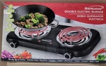 Brentwood Double Electric Burner (model # -- TS-363BK). Fixed Price $27.00.