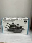 Cooks Tools Non-stick 10- Piece Cookware Set New In Box. Fixed Price $60.00.