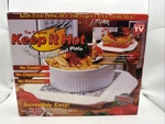 Microwaveable Hot Plate Original - Keep It As Seen On Tv Telebrands. Fixed Price $14.99.