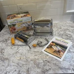 Pasta Queen Noodle Making Machine Himark Stainless Steel Italy 15-4595 Nib. Fixed Price $34.99.