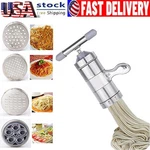 Stainless Steel Manual Maker Press For Homemade Noodles 5 Mould. Fixed Price $18.89.