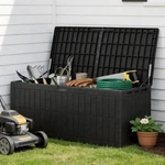 220 Gallon Outdoor Storage Box Waterproof Deck For Patio Garden Furniture. Fixed Price $157.50.