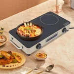 Double-burner Electric Cooktop Stove With Knob Control. Fixed Price $126.78.