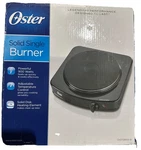Oster Solid Single Burner CKSTSB100-B Adjustable Temperature 900W New. Fixed Price $34.95.