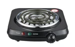 Single Coil Electric Burner And Hot Plate, 1100W, Black. Fixed Price $10.73.