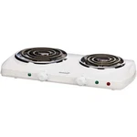 Brentwood Appliances TS-368 1500-WATT Double Electric Burner. Fixed Price $36.99.