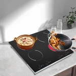 4-BURNERS Electric Kitchen Cooktop Stove Ceramic Cooking 3000W. Fixed Price $181.05.