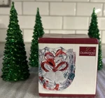 Nib Celebration By Mikasa Christmas Holiday Bells Crystal Votive Candle Holder. Fixed Price $6.00.