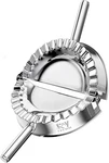 Kaycrown 6 Inch Empanada Press, Stainless Steel Dumpling Maker Dough Silver. Fixed Price $22.85.