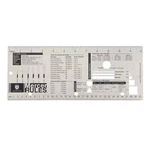 Mercer Culinary Rules Spanish Two-sided Measurement Ruler With Guidelines. Fixed Price $18.10.