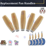 Creuset Pan Replacement Sturdy Wooden Handle With Stainless Steel Ferrule. Fixed Price $114.09.
