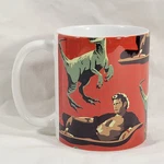 Jeff Goldblum Jurassic Park Mug Ian Malcolm Velociraptors Coffee Cup Used. Fixed Price $10.75.