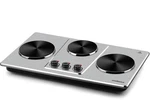 Cusimax Hot Plate Electric,countertop Infrared Triple Burner With 7 Ceramic Glas. Fixed Price $105.99.