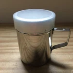Stainless Steel Kitchen Strainer Shaker Spice Bottle Salt Sugar Multi-purpose 4". Fixed Price $9.99.