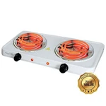 Megachef Electric Easily Portable Ultra Lightweight Dual Coil Burner Cooktop. Fixed Price $92.03.