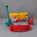 Ototo Prep Pals Kitchen Set Nessie Ladle Red Tom The Crab Spoon Holder Strainer. Fixed Price $12.83.