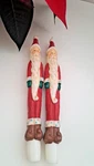Vintage Christmas Dinner Candles Father Santa Celebration. Fixed Price $13.43.