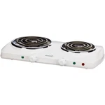 1500W Double Electric Burner. Fixed Price $38.99.