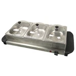 Nostalgia Electrics Station Stainless Buffet Server Warming Tray 300 Series. Fixed Price $24.26.