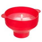 Collapsible Microwave Popcorn Maker Silicone Handy Durable Sturdy Popper Red New. Fixed Price $21.79.