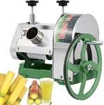 Manual Sugar Cane Juicer Machine Stainless Steel Press 110LB/H. Fixed Price $212.90.