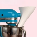 Countess Flour Funnel - Stand Mixer Attachment By The Cookie White. Fixed Price $38.11.