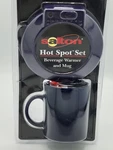 Salton Hot Spot Set Beverage Warmer And Mug Coffee Chocolate Desk MW2000I Nip. Fixed Price $14.95.