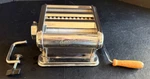 Pesccela Modello Depositato Pasta Maker -hand Crank/clamp Italy. Fixed Price $28.79.