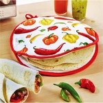 Tortilla Warmer Taco 12 Inch Insulated Cloth Pouch Microwavable Use Fabric Bag. Fixed Price $20.22.
