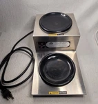 Coffee Warmer Double Burner Bloomfield # 8553 120V Tested. Fixed Price $34.99.