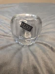 Luxe By Godinger Crystal Apple Trinket Box, Paperweight No Lid. 3". Fixed Price $15.00.