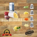 Airpro Slicer Shredder Attachment For Kitchenaid Stand Mixer, Salad Machine New. Fixed Price $21.99.