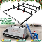 36" Rear Roller Van Ladder Rack Fit Ford Transit 150/250/350,UPGRADE Black. Fixed Price $244.99.