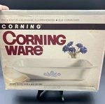 Nos Vtg Corning Ware Blue Cornflower 3 Qt Open Roaster Pan A-21 Lasagna Dish Box. Fixed Price $59.98.