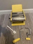 Elabo Pasta Machine - Stainless Steel Roller Maker 7 Adjustable Sizes. Fixed Price $75.00.