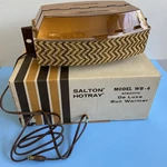 Salton Hotray Electric Roll Bread Bun Warmer Mcm Basket WB-4 Gold De Luxe Autom. Fixed Price $28.99.