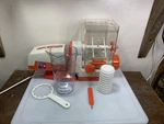 Vtg Bialetti Tuttopasta Electric Maker With Dies & Measuring Cup Italy. Fixed Price $106.38.
