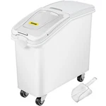 21GAL Ingredient Bin With Scoop& Sliding Commercial Food Storage For Kitchen. Fixed Price $187.99.
