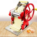 Commercial Hand-cranked Noodle Machine Dumpling Skin Roller Pasta Press Maker. Fixed Price $92.12.