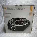 Toastmaster Single Burner 1000 Watt Stove - Adjustable Heat Control. Fixed Price $12.00.