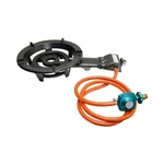 Super Jumbo Portable Propane Gas Single Burner Stove Heavy Duty Cast Iron. Fixed Price $68.77.